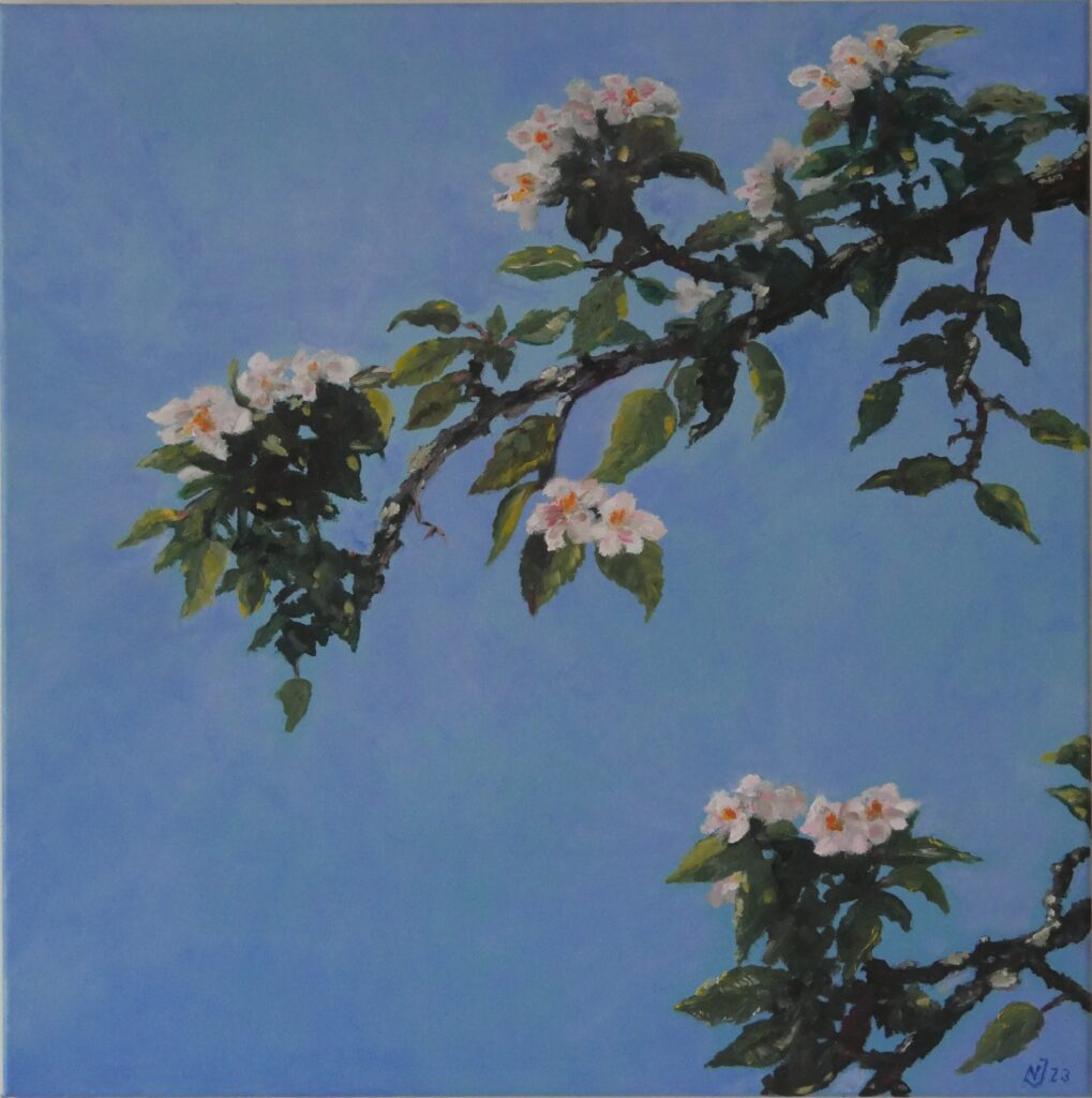 Apfelblüte (nach van Gogh)