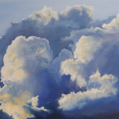 Kunstwerk "Wolken über Fanö"