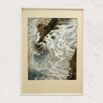 Kunstwerk "Fels in der Brandung"